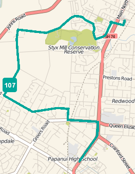 107 route 107 route